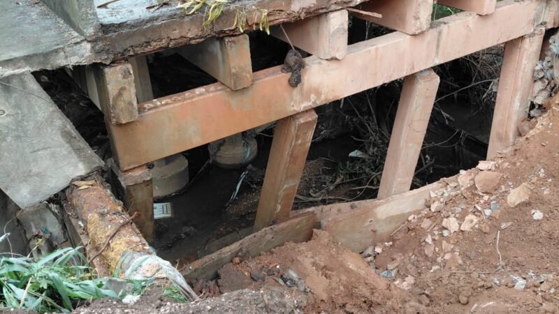 Ponte em Cuiabá tem estrutura comprometida e será demolida na próxima semana