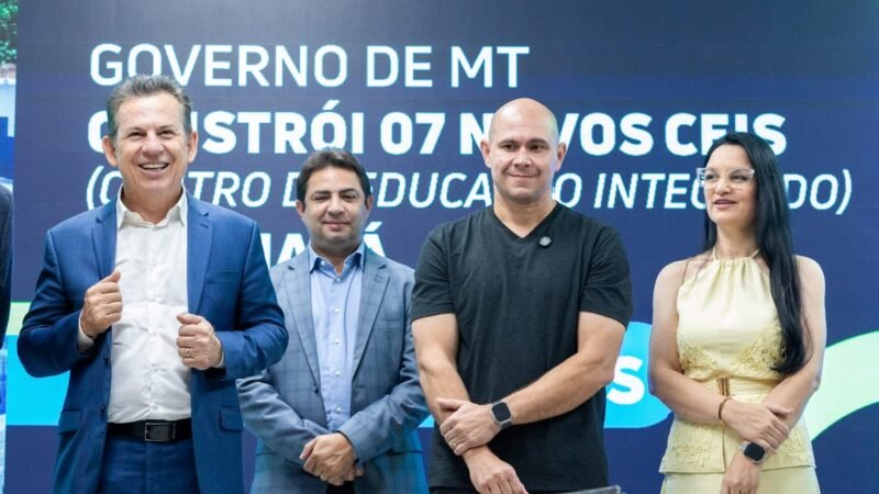 Prefeito e governador assinam R$ 663 milhões em investimentos para Cuiabá