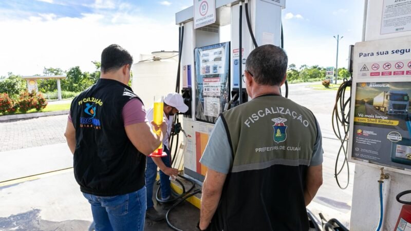 Operação flagra ‘golpe do tanque’ e interdita dois postos de combustíveis em Cuiabá