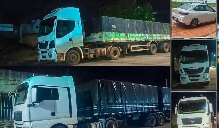 Operação conjunta recupera carga milionária de soja furtada de propriedade rural em MT