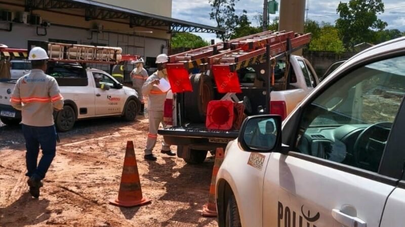 Engenheiro é preso por furto de energia em obra de grande porte no Distrito Industrial de Cuiabá