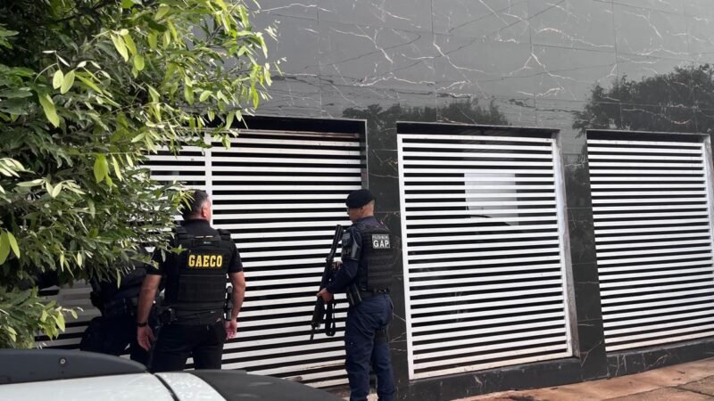 Gaeco faz operação contra facção que extorquia produtores rurais com “taxa de proteção”