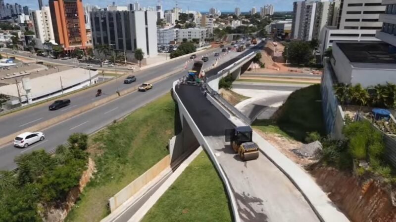 Nova estrutura na Miguel Sutil vai permitir trânsito de dentro da trincheira para Avenida do CPA