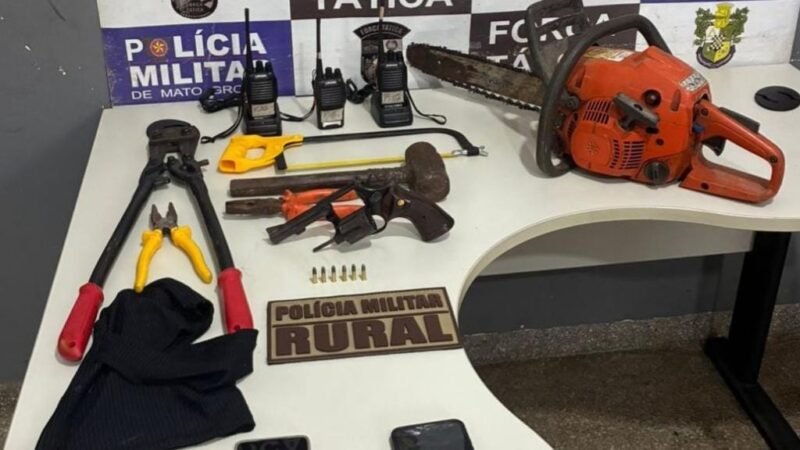 Patrulha Rural impede furto de gado e prende quadrilha em flagrante