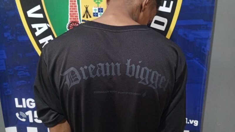 Homem com passagens criminais é detido após desacatar e ameaçar Guardas Municipais.