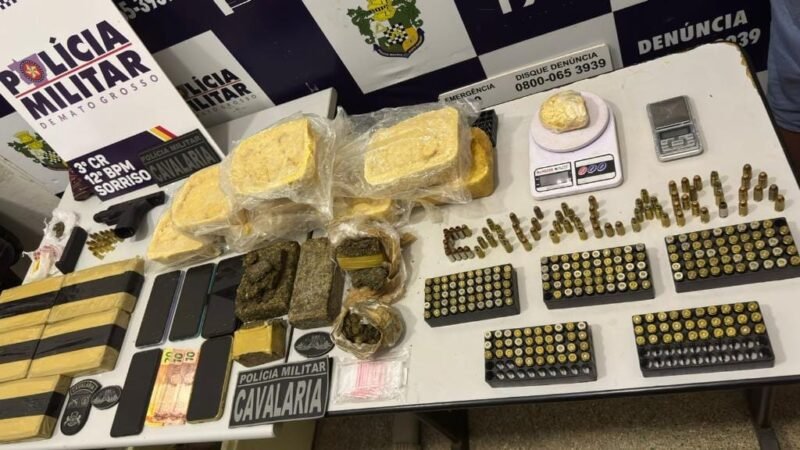 PM prende faccionados por tráfico, drogas entorpecentes, pistolas e munições