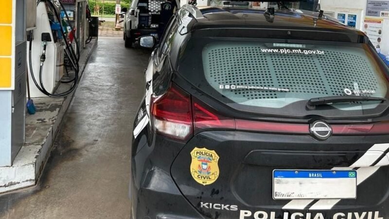 Proprietário de posto é preso por vender óleo diesel comum como aditivado em Cuiabá