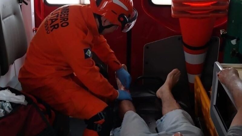 Acidentes entre motocicletas e carros deixam dois feridos neste sábado em Mato Grosso