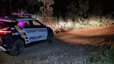 Homem é encontrado morto com mãos e pés amarrados em área de mata em Cuiabá; vídeo