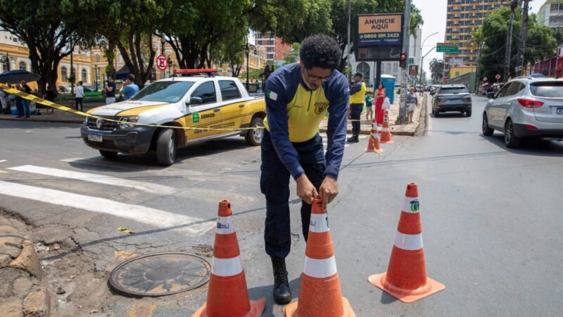 Interdições acontecem em dois trechos do Centro Histórico no final de semana