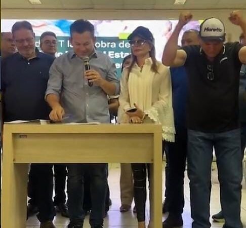 Deputado comemora licitação para obra pública por empresa de sua família: “Quase 200 milhões”