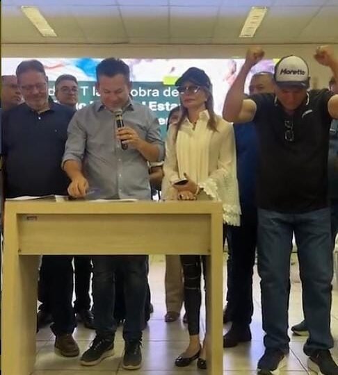 Deputado comemora licitação para obra pública por empresa de sua família: “Quase 200 milhões”