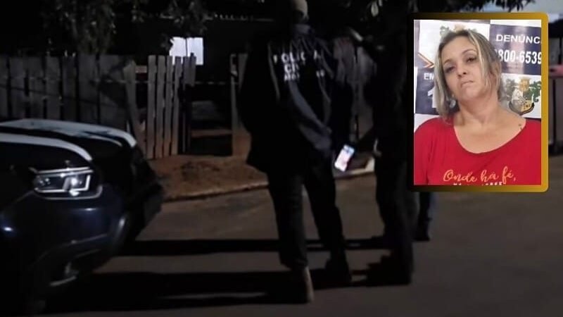 Mulher de 43 anos é morta a tiros dentro de casa e suspeito foge de motocicleta