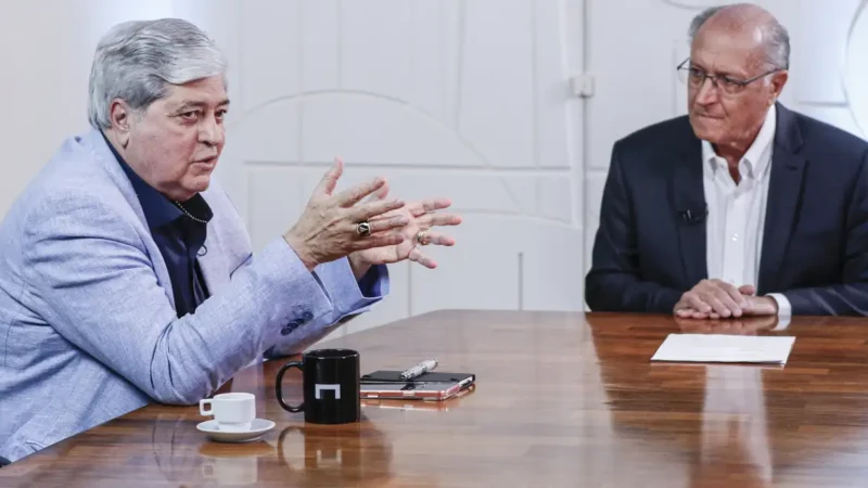 TV Brasil: Na Mesa com Datena estreia nesta terça com Geraldo Alckmin