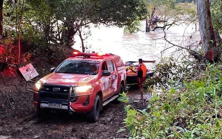 Corpo de indígena de 24 anos  encontrado em córrego é resgatado por bombeiros
