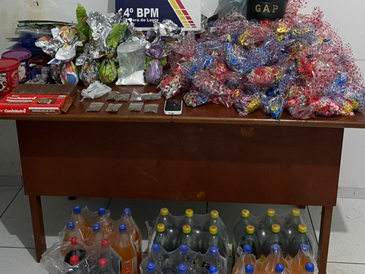 Cinco pessoas são presas com  ovos de Páscoa que seriam distribuídos por facção criminosa