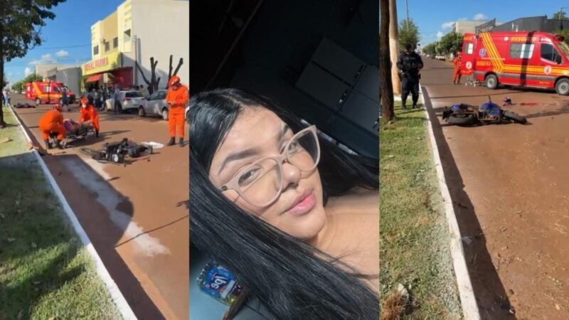 Colisão entre moto e bicicleta elétrica mata jovem de 20 anos em avenida; veja vídeo