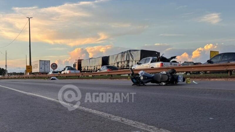 Motociclista tem braço amputado em acidente e morre em rodovia; passageira fica ferida