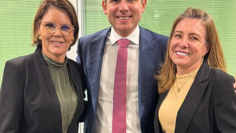 Prefeita de VG busca recursos com presidente da Câmara Federal e deputados de MT