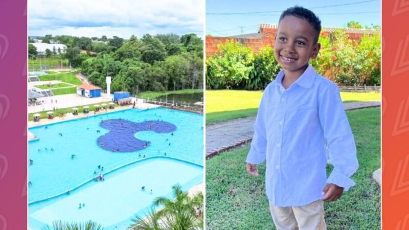 Menino de seis anos morre afogado em balneário de cidade turística de MT