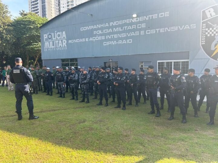 PM deflagra operação integrada contra rachas com motociclistas em Cuiabá e Várzea Grande