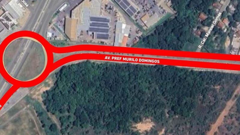 Interdição na Av. Prefeito Murilo Domingos começa neste sábado  para obras de drenagem