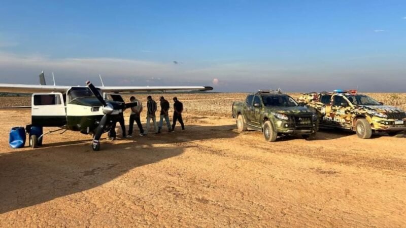 Traficantes furtam aeronave  apreendida pela Polícia Federal e são alvos de operação em MT