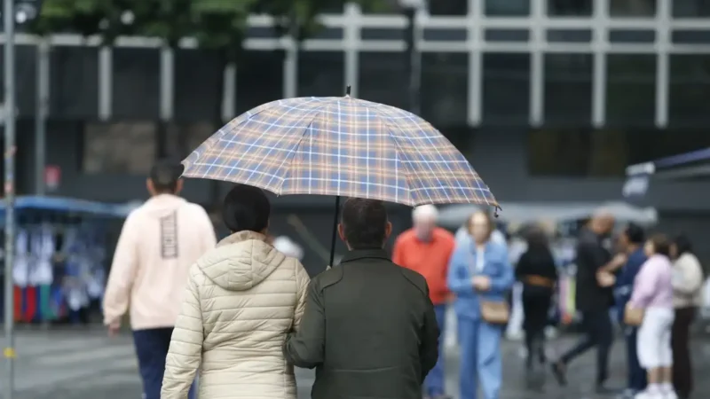 Frente fria provoca chuvas e queda de temperatura no centro-sul