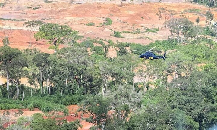 PRF prende membros de facção criminosa com ouro de garimpo ilegal em terra indígena de MT