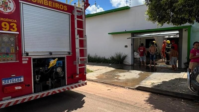 Usina fotovoltaica tem princípio de incêndio e Corpo de Bombeiros é acionado