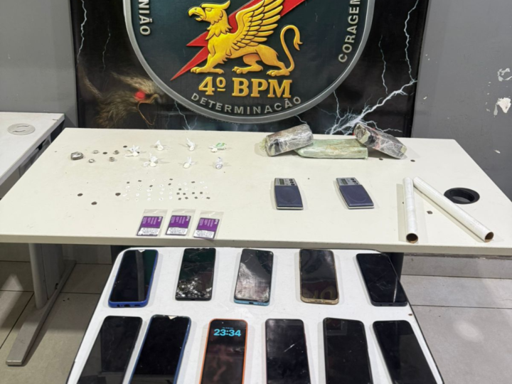 PM prende dois homens por estelionato e tráfico de drogas em Várzea Grande