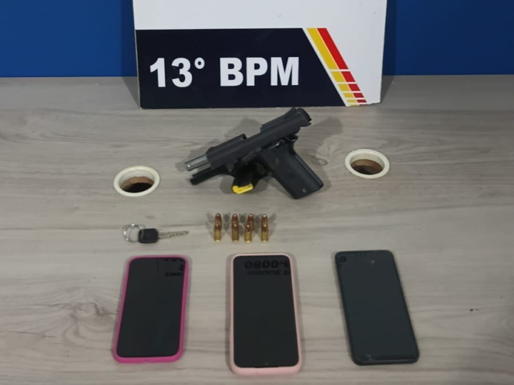 Polícia Militar prende dupla e impede execução de faccionado rival