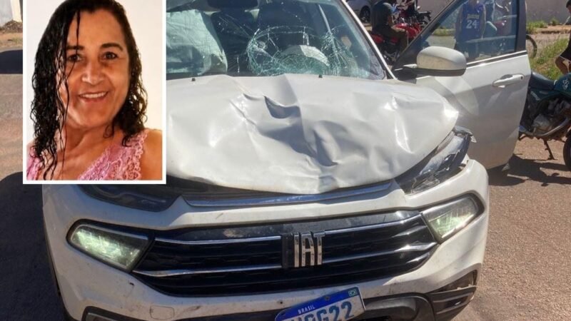 Mulher morre após batida entre motocicleta e carro de prefeitura em Mato Grosso
