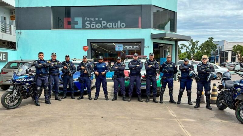 Guarda Municipal intensifica operação para reforçar segurança no comércio de VG