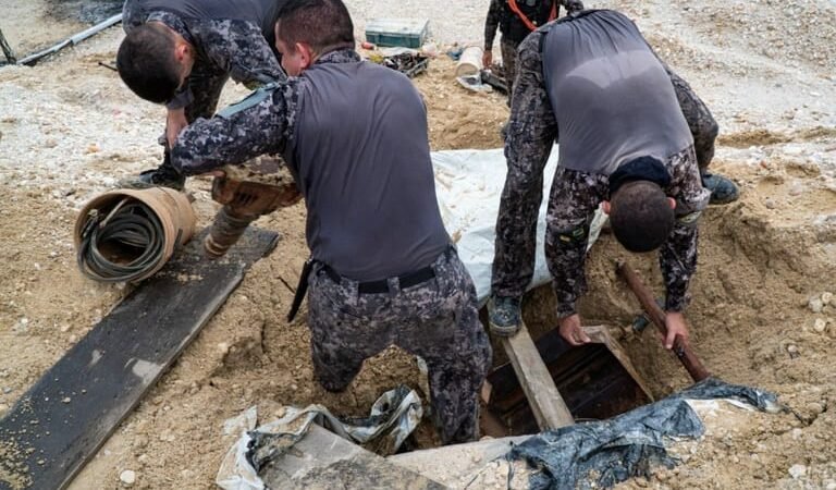 Força-tarefa federal destrói 23 bunkers usados por garimpo ilegal em Terra Indígena em MT