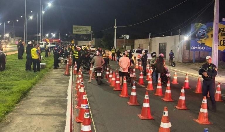 Lei Seca prende sete pessoas por adulteração de motos e remove 71 veículos em Cuiabá