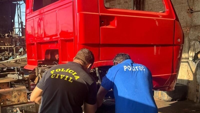 Polícia Civil deflagra operação contra grupo furto e receptação de módulos de caminhão em MT