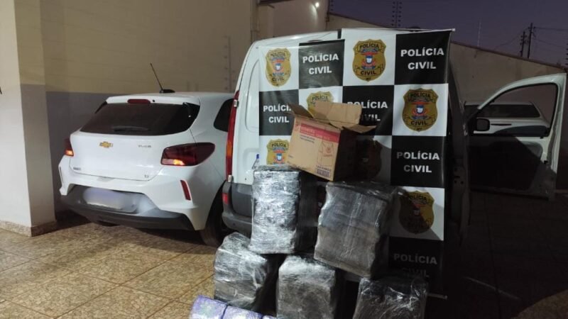 PC apreende 178 tabletes de maconha e derruba esquema de distribuição de drogas em MT