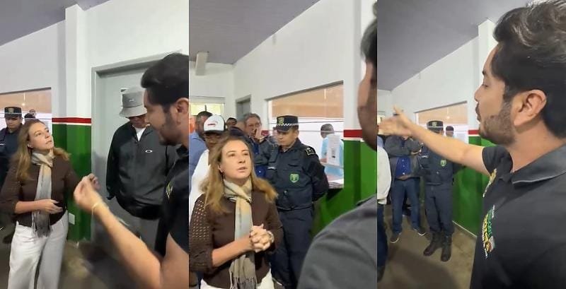 Provocação de vereador a prefeita termina em confusão e intervenção da Guarda Municipal