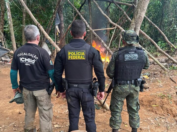 Garimpos ilegais no Amapá e Pará são alvos de operação da PF