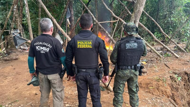 Garimpos ilegais no Amapá e Pará são alvos de operação da PF