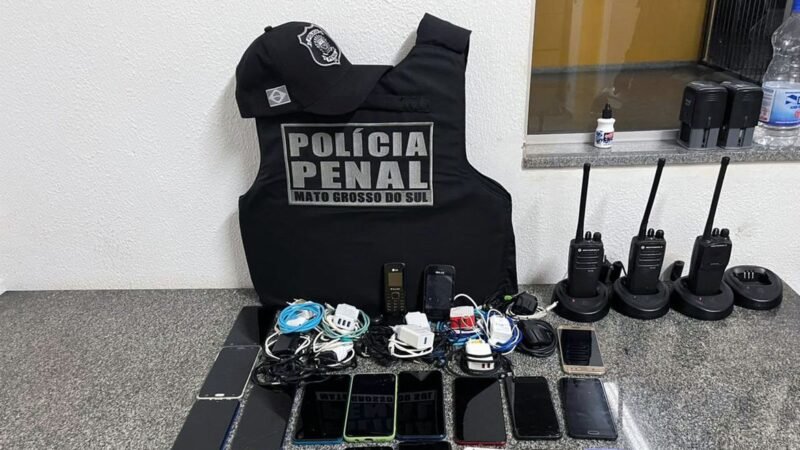 Operação Mute apreendeu 8,5 mil celulares em presídios desde 2023