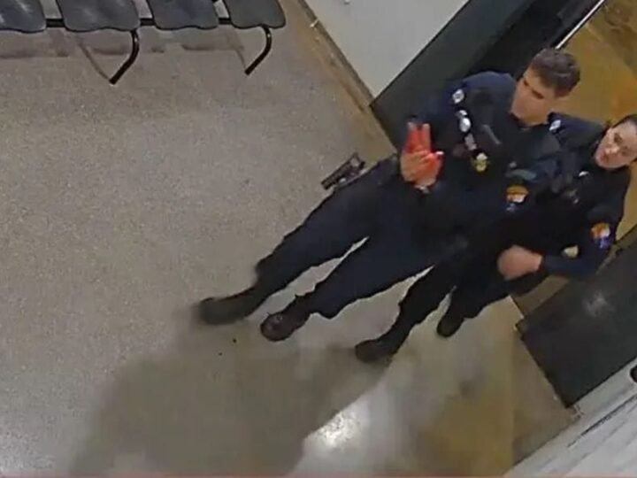 Vídeo mostra PM após ser atacado com facão em MT; suspeito foi morto