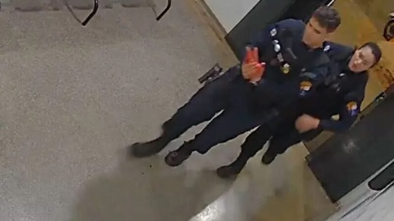 Vídeo mostra PM após ser atacado com facão em MT; suspeito foi morto