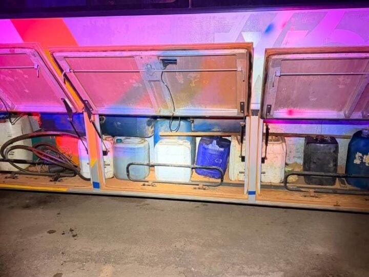 Polícia Militar prende cinco suspeitos por furtar 480 litros de diesel de fazenda