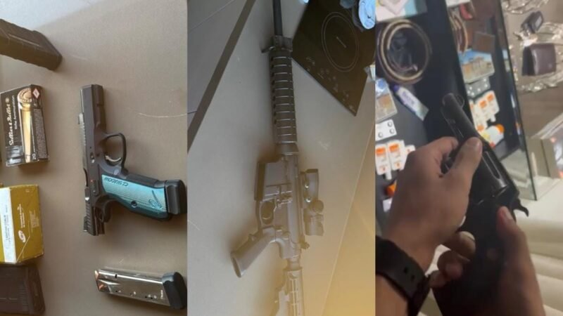PF apreende Rolex, armas e munições em operação de combate à venda de sentenças; vídeo
