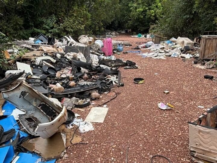Empresa é autuada por descarte irregular próximo a parque em bairro nobre de Cuiabá