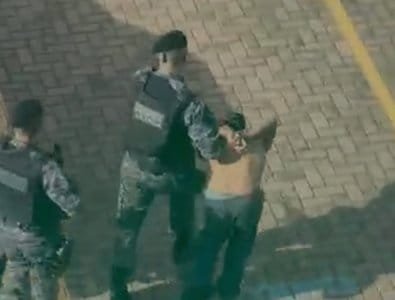 Ladrão é preso com auxílio de helicóptero após roubar celular de mulher em Cuiabá