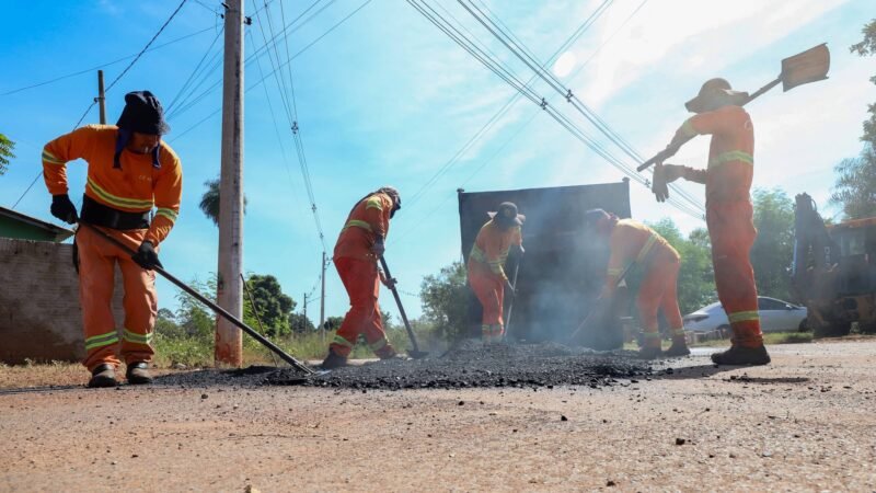 Prefeitura realiza mais de 50 ações de manutenção em 21 bairros de Várzea Grande
