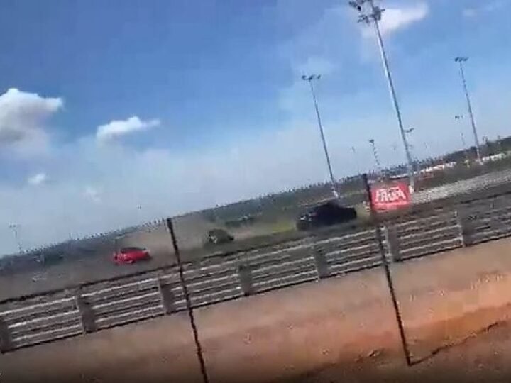 Acidentes com caminhões e Ferrari marcam etapa da Fórmula Truck em Cuiabá